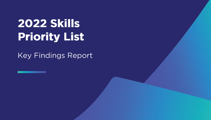 2022 Priority Skills List Reveals Occupations in Demand image