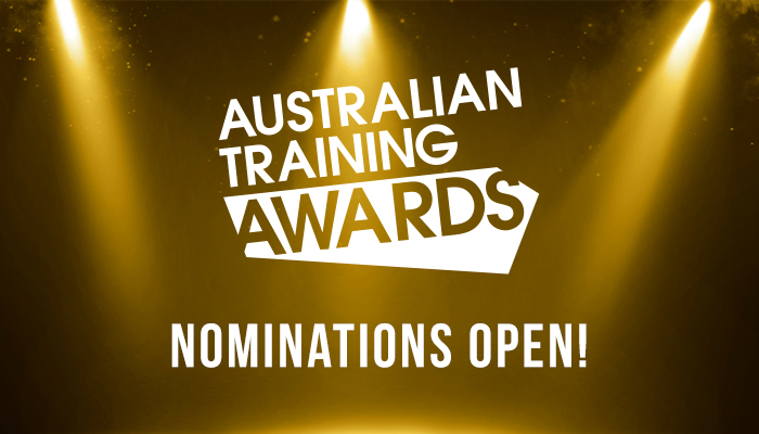 Australian Training Awards Nominations Open! image
