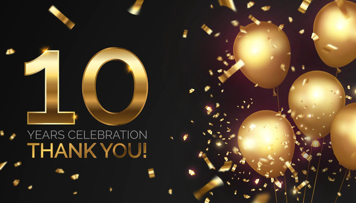 Message From Our CEO: Thank You For The Last 10 Years! image