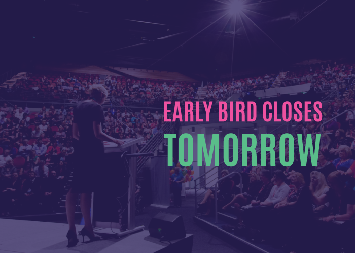 Second Last Day to Secure Early Bird Pricing for NVC image