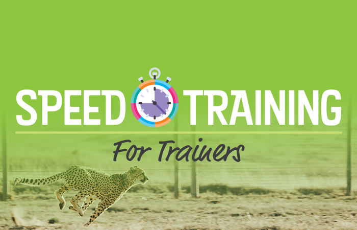 Speed Training for Trainers: Brand New PD image